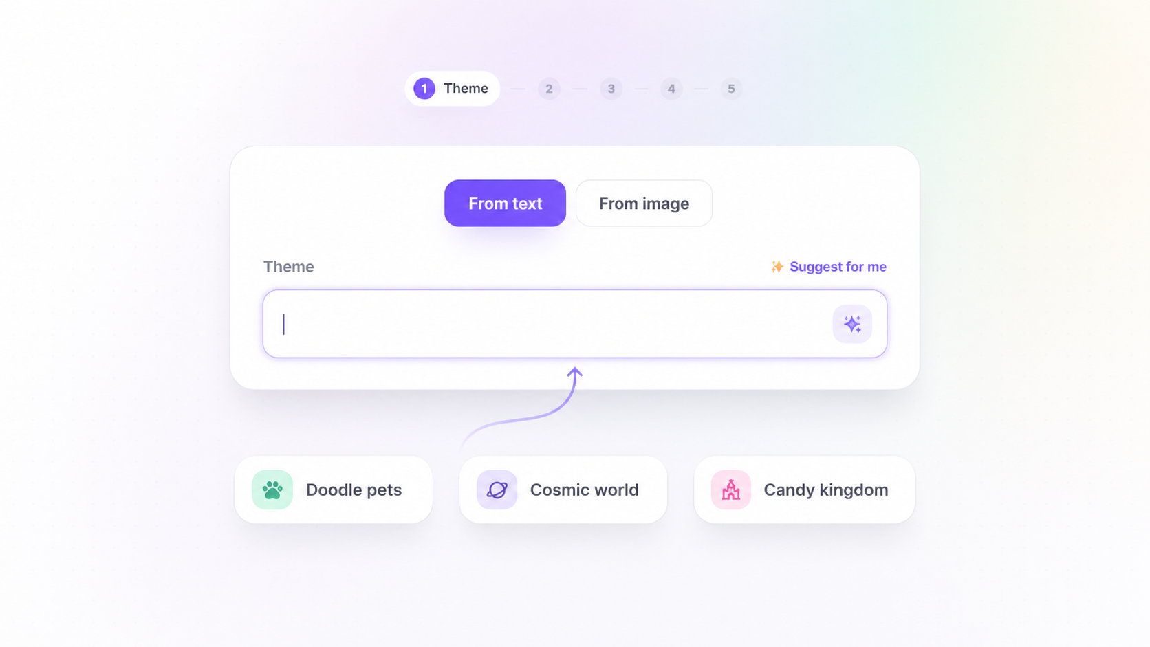 NFTWizard theme direction interface